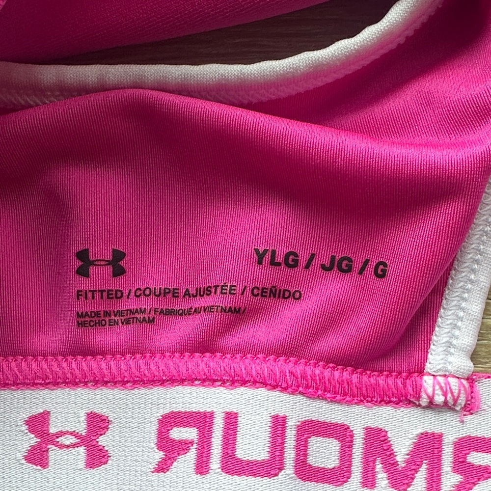 Under Armour Fuchsia Racerback Sports Bra - New, Never Worn! - Picture 2 of 3